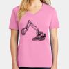 Women's Core Cotton V Neck Tee Thumbnail