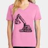 Women's Core Cotton V Neck Tee Thumbnail