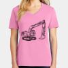 Ladies Core Cotton V Neck Tee Thumbnail