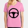 Women's Core Cotton V Neck Tee Thumbnail