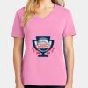 Ladies Core Cotton V Neck Tee Thumbnail