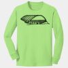 Youth Long Sleeve Core Cotton Tee Thumbnail