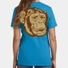 Ladies 5.4 oz 100% Cotton T Shirt Thumbnail