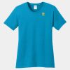 Ladies 5.4 oz 100% Cotton T Shirt Thumbnail