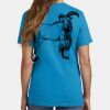 Ladies 5.4 oz 100% Cotton T Shirt Thumbnail