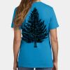 Ladies 5.4 oz 100% Cotton T Shirt Thumbnail