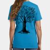 Ladies 5.4 oz 100% Cotton T Shirt Thumbnail
