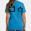 Ladies 5.4 oz 100% Cotton T Shirt Thumbnail