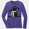 Women's Long Sleeve Core Cotton Tee Thumbnail