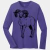 Women's Long Sleeve Core Cotton Tee Thumbnail