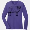 Women's Long Sleeve Core Cotton Tee Thumbnail