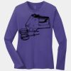 Women's Long Sleeve Core Cotton Tee Thumbnail