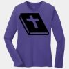 Women's Long Sleeve Core Cotton Tee Thumbnail