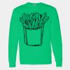 Heavy Cotton 100% Cotton Long Sleeve T Shirt Thumbnail