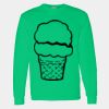Heavy Cotton 100% Cotton Long Sleeve T Shirt Thumbnail