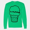 Heavy Cotton 100% Cotton Long Sleeve T Shirt Thumbnail