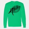 Heavy Cotton 100% Cotton Long Sleeve T Shirt Thumbnail