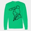 Heavy Cotton 100% Cotton Long Sleeve T Shirt Thumbnail