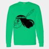 Heavy Cotton 100% Cotton Long Sleeve T Shirt Thumbnail