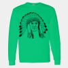 Heavy Cotton 100% Cotton Long Sleeve T Shirt Thumbnail