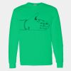 Heavy Cotton 100% Cotton Long Sleeve T Shirt Thumbnail