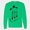 Heavy Cotton 100% Cotton Long Sleeve T Shirt Thumbnail