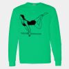 Heavy Cotton 100% Cotton Long Sleeve T Shirt Thumbnail