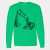 Heavy Cotton 100% Cotton Long Sleeve T Shirt Thumbnail