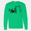 Heavy Cotton 100% Cotton Long Sleeve T Shirt Thumbnail